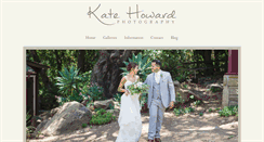 Desktop Screenshot of katehowardphotography.net